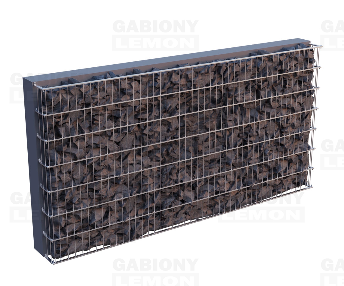 oblozenie stien gabionom premium